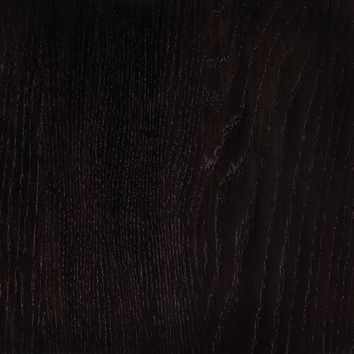 Oak wengé stained